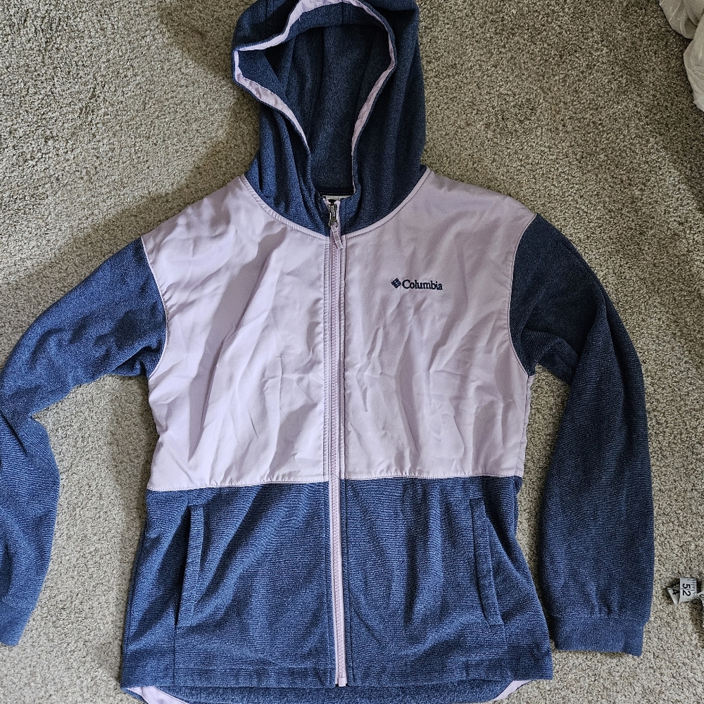 Columbia Kids' Blue and Purple Hoodie